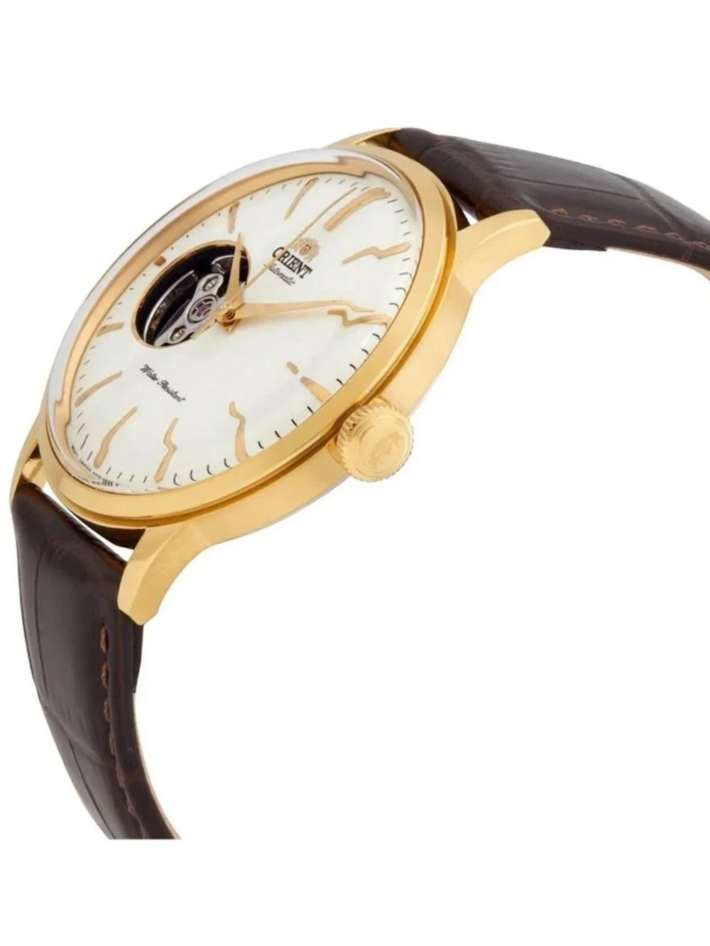 NWT Orient Classic Automatic Silver Open Heart Dial Men's Watch